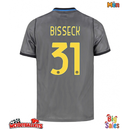 Inter Milan Yann Bisseck #31 Replica Third Stadium Shirt 2026-27 Short Sleeve